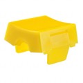 AT405E - CAP ROCKER RECTANGULAR YELLOW
