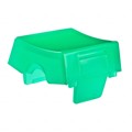 AT405F - CAP ROCKER RECTANGULAR GREEN