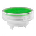 AT4165JF - CAP PUSHBUTTON ROUND CLEAR/GREEN