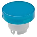 AT3002GB - CAP PUSHBUTTON ROUND BLUE/WHITE