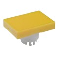 AT3003EB - CAP PUSHBUTTON RECT YELLOW/WHITE