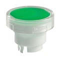 AT3005JF - CAP PUSHBUTTON ROUND CLEAR/GREEN