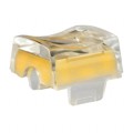 AT4127SE - CAP ROCKER RECTANGULAR CLEAR/YEL