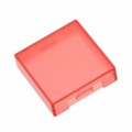 A16ZA-5101R - CAP PUSHBUTTON SQUARE RED