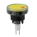 AT3011D12JE - CAP PUSHBUTTON ROUND CLEAR/YEL