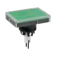 AT3012F24JF - CAP PUSHBUTTON RECT CLEAR/GREEN