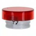 A16L-TR - CAP PUSHBUTTON ROUND RED