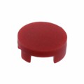 1SS08-08.0 - CAP TACTILE ROUND RED