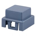 BTNK0170 - CAP TACTILE SQUARE BLUE/GRAY