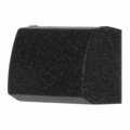 1A57 - CAP TACTILE RECT DARK GRAY