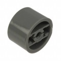 140000480091 - CAP PUSHBUTTON ROUND GRAY