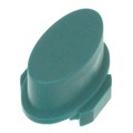 1WP42 - CAP TACTILE OVAL BLUE/AQUA