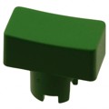1PS02 - CAP TACTILE RECTANGULAR GREEN