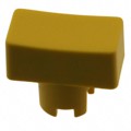 1PS04 - CAP TACTILE RECTANGULAR YELLOW