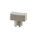 1PS06 - CAP TACTILE RECTANGULAR WHITE
