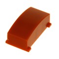 1630007 - CAP PUSHBUTTON RECTANGULAR ORG