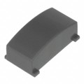 1630033 - CAP PUSHBUTTON RECT TELE GRAY