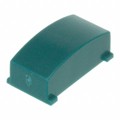 1630042 - CAP PUSHBUTTON RECT BLU/AQUA
