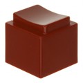 1670008 - CAP PUSHBUTTON RECTANGULAR RED
