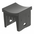 1680003 - CAP PUSHBUTTON SQUARE GRAY