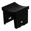 1680009 - CAP PUSHBUTTON SQUARE BLACK