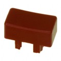 1P08 - CAP TACTILE RECTANGULAR RED