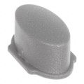 1WD53 - CAP TACTILE OVAL LIGHT GRAY