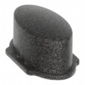 1WD57 - CAP TACTILE OVAL DARK GRAY