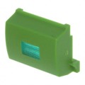1C022 - CAP TACTILE RECT GRN/GRN LENS