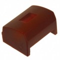 1H088 - CAP TACTILE RECT RED/RED LENS