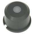 1E036 - CAP TACT RND GRAY/FROST WHT LENS