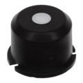 1E096 - CAP TACT RND BLK/FROSTD WHT LENS