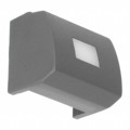 1H036 - CAP TACT RECT GRY/FROST WHT LENS