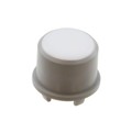 1FS036 - CAP TACT RND GRAY/FROST WHT LENS
