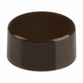 465808000 - CAP PUSHBUTTON ROUND BROWN