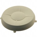 1Z06 - CAP TACTILE ROUND WHITE