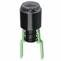 TH201-GRN - CAP PUSHBUTTON ROUND GREEN
