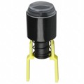 TH201-YEL - CAP PUSHBUTTON ROUND YELLOW