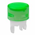 AT4032FF - CAP PUSHBUTTON ROUND GREEN