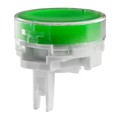 AT4178JF - CAP PUSHBUTTON ROUND CLEAR/GREEN