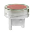 AT4160JC - CAP PUSHBUTTON ROUND CLEAR/RED