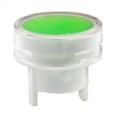 AT490JF - CAP PUSHBUTTON ROUND CLEAR/GREEN