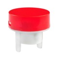 AT486CC - CAP PUSHBUTTON ROUND RED