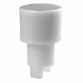 AT418B - CAP PUSHBUTTON ROUND WHITE