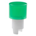 AT418F - CAP PUSHBUTTON ROUND GREEN