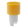 AT418E - CAP PUSHBUTTON ROUND YELLOW