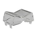 AT420J - CAP ROCKER RECTANGULAR CLEAR
