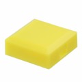 AT3077E - CAP PUSHBUTTON SQUARE YELLOW