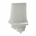 AT436B - CAP ROCKER RECTANGULAR WHITE