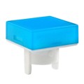 AT485GG - CAP PUSHBUTTON SQUARE BLUE
